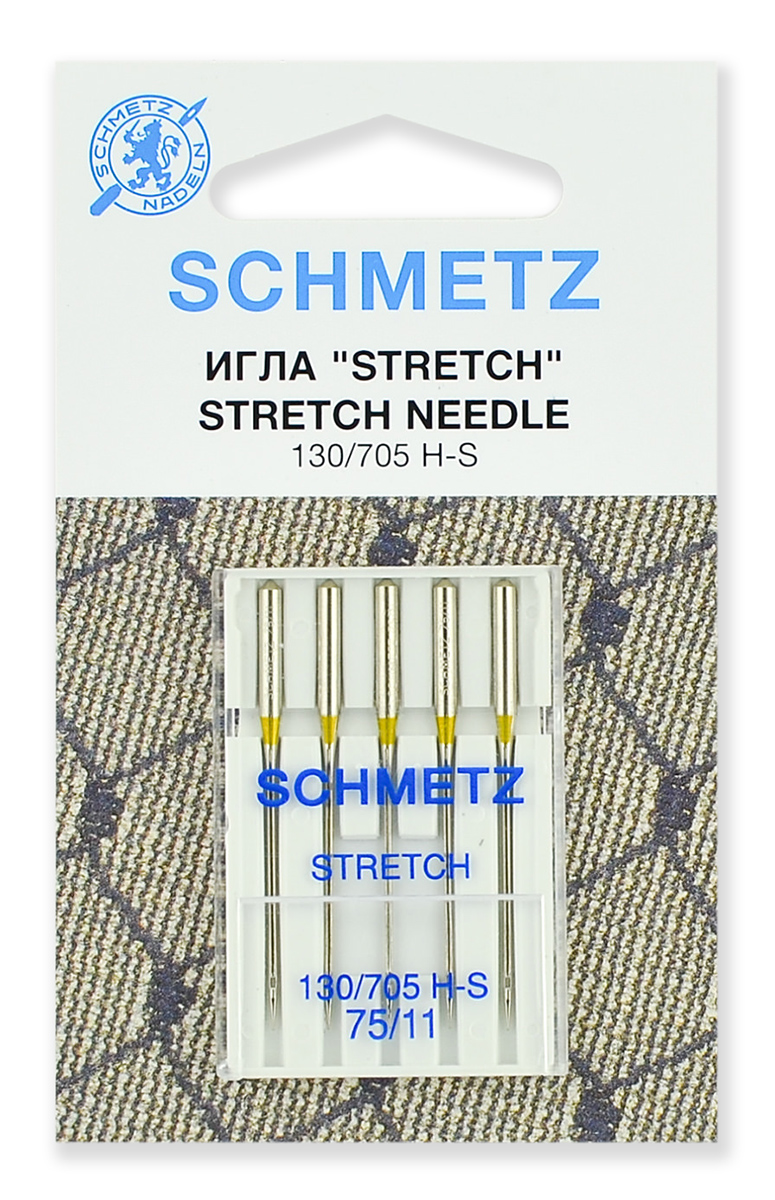 Schmetz Иглы стрейч 130/705H-S №75 5шт