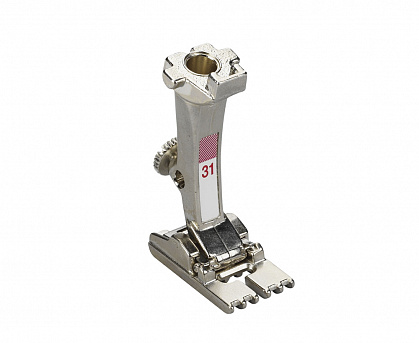  Bernina Лапка для шв. маш. №31 для защипов(5 желобков)