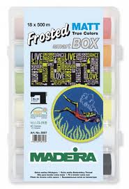 Madeira Набор ниток Frosted Matt №40 (18х500м)