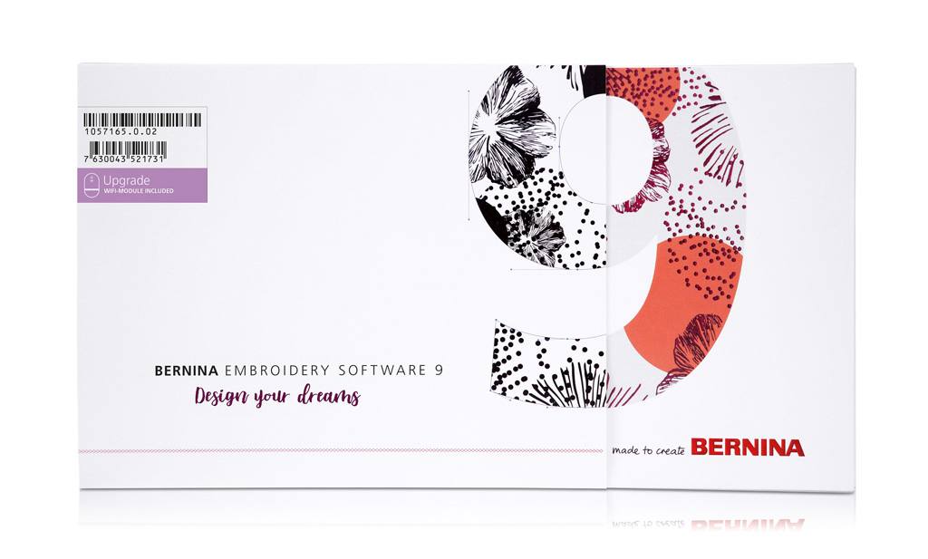 Актуализация Upgrade для ПО Bernina V9 Creator (модуль Wi-Fi)