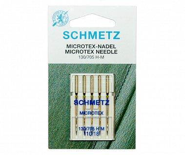 Schmetz Иглы микротекс(особо острые)130/705H-M №110