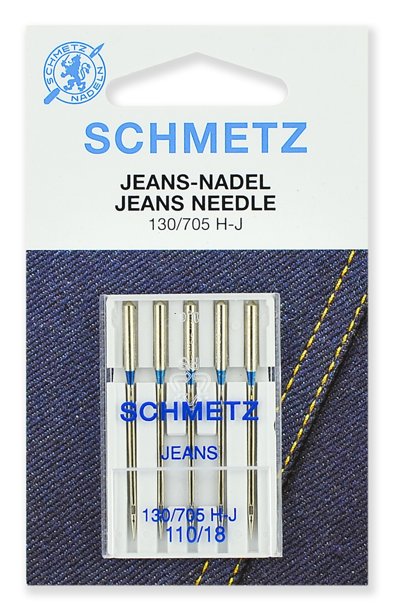 Schmetz Иглы для джинсы 130/705H-J №110 5шт