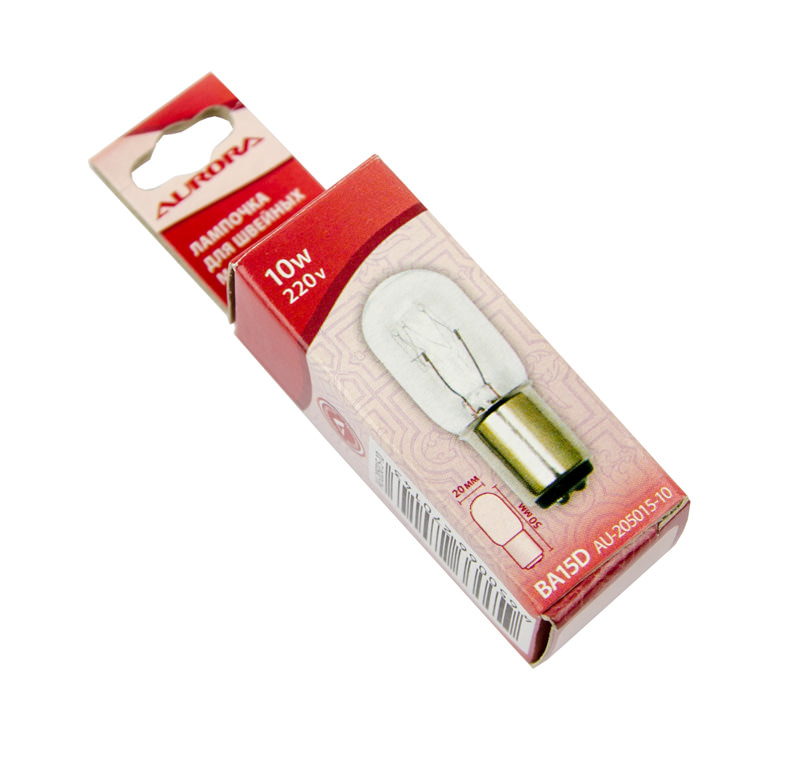 Aurora Лампочка для шв.машин цокольная 10W