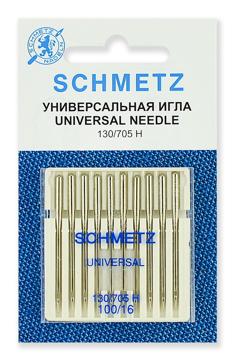Schmetz Иглы стандартные 130/705H №100 10шт