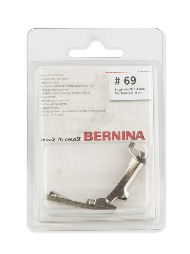  Bernina Лапка для шв.маш. №69 подрубатель для волнистой линии