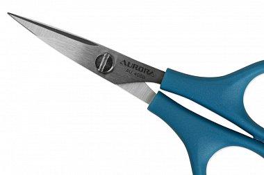 Aurora Ножницы вышивальные с изогнутыми кончиками для мелких работ, серия Profi