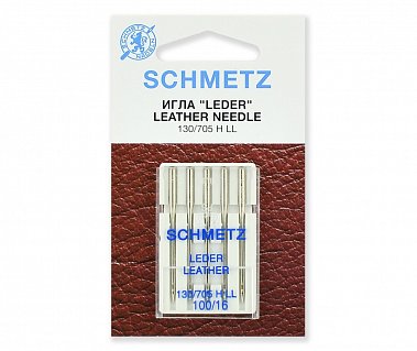 Schmetz Иглы для кожи 130/705H-LL №100 5шт