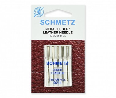 Schmetz Иглы для кожи 130/705H-LL №90 5шт