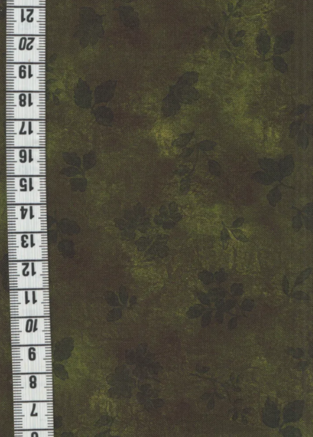 Хлопок для пэчворка Листочки 10*110 см