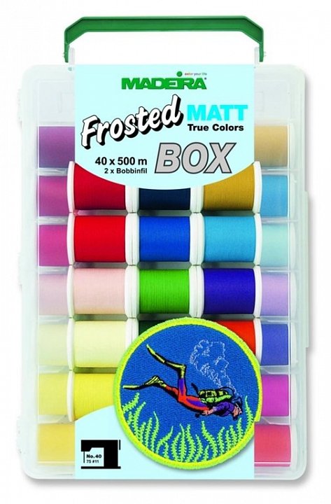 Madeira Набор Frosted Matt 40*500м