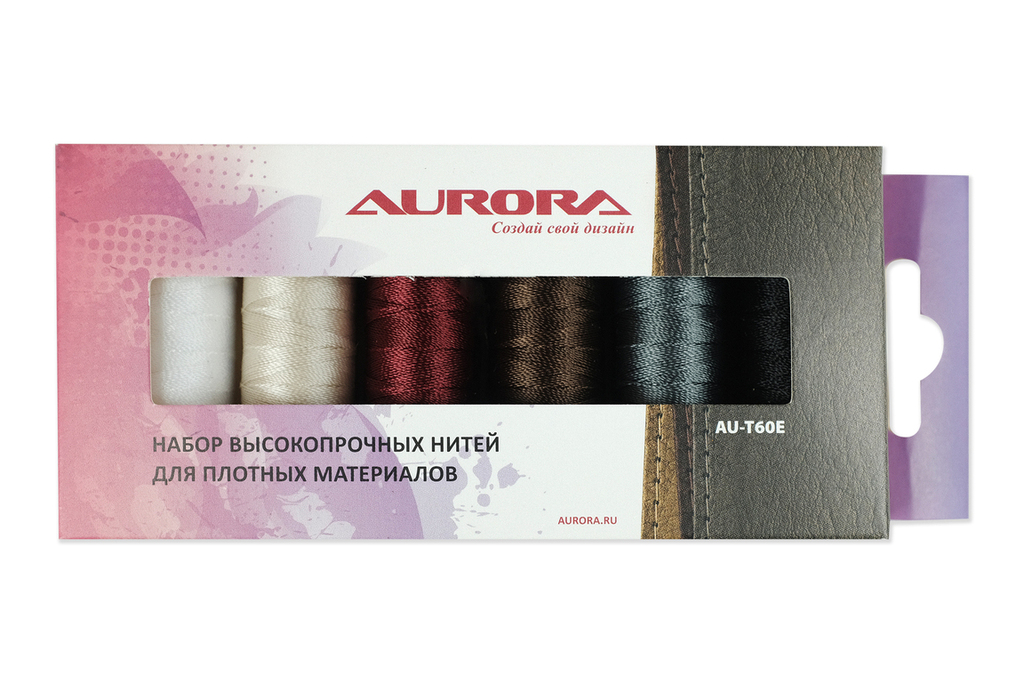 Aurora Набор высокопрочных нитей Aurora Tytan № 60E 