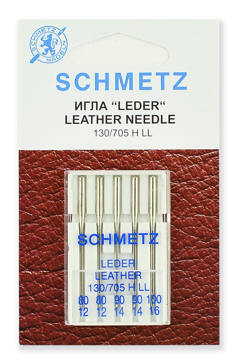 Schmetz Иглы для кожи 130/705H-LL №80-100
