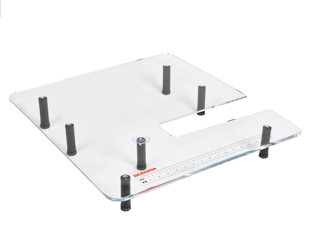  Bernina Столик приставной из оргстекла для квилтинга 60х60 см