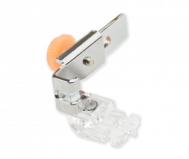 Лапка Aurora для потайной молнии (прозрачная) с винтом