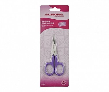 Aurora Ножницы вышивальные 11 см