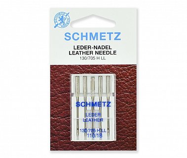 Schmetz Иглы для кожи 130/705H-LL №110 5шт