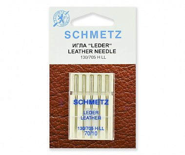 Schmetz Иглы для кожи 130/705H-LL №70 5шт