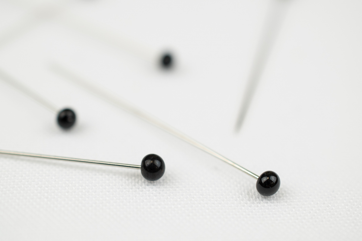 Aurora Булавки со стеклянной головкой, 40 мм