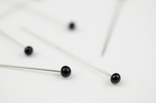 Aurora Булавки со стеклянной головкой, 40 мм