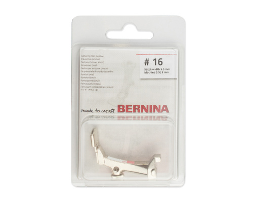  Bernina Лапка для шв. маш. №16 для сборок узкая 5,5мм