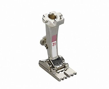  Bernina Лапка для шв. маш. №31 для защипов(5 желобков)