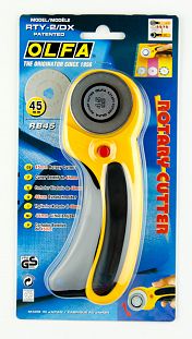 OLFA Нож круговой 45мм с пистолетной рукояткой