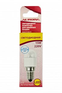 Aurora Лампочка светодиодная для шв. машин винтовая
