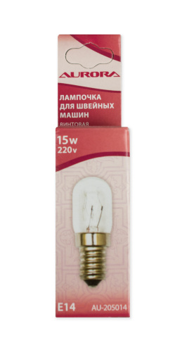  Aurora Лампочка для шв.машин винтовая 15W