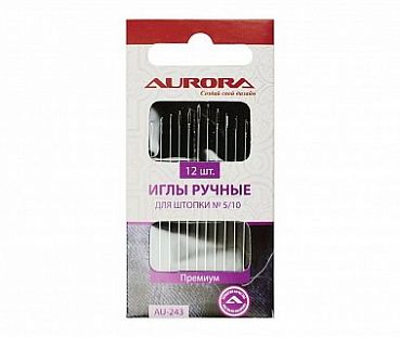 Aurora Иглы ручные для штопки №5/10