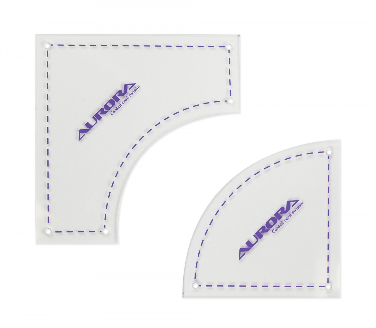  Aurora Набор линеек "Пьяная дорожка" 2 пр