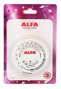 ALFA Сантиметр-рулетка биометрический 1,5м