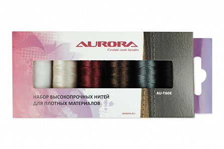 Aurora Набор высокопрочных нитей Aurora Tytan № 60E 