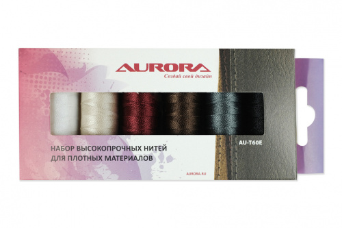 Aurora Набор высокопрочных нитей Aurora Tytan № 60E 