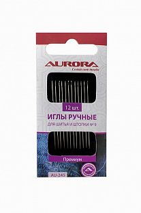 Aurora Иглы ручные для шитья и штопки №9