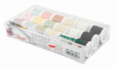 Madeira Набор Cotona №80 18х 200м