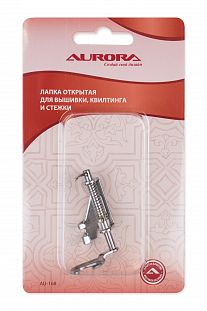 Aurora Лапка для вышивания и квилта открытая Aurora Лапка для вышивания и квилта открытая