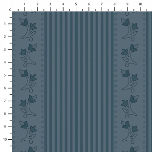 Хлопок для пэчворка Русские сезоны #1 50*110 см