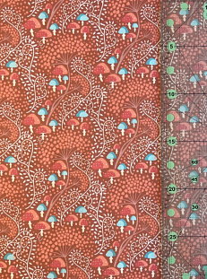 Хлопок для пэчворка Лесные истории 10*110 см