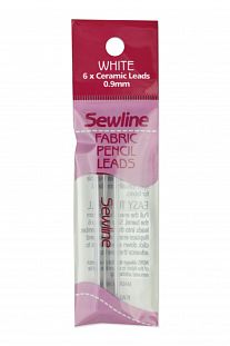 Sewline Набор запасных грифелей 6шт белый 0,9 мм