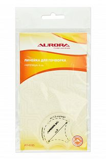  Aurora Линейка для пэчворка "Черепица" 4 см