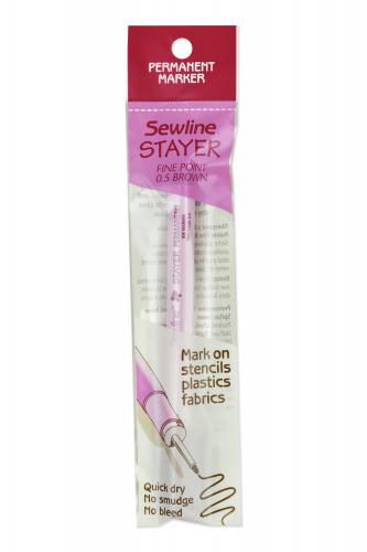 Sewline Маркер STAYER перманентный, коричневый