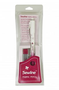 Sewline Карандаш для ткани автоматический, черный Sewline Карандаш для ткани автоматический, черный