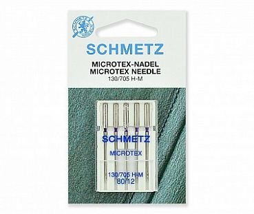 Schmetz Иглы микротекс(особо острые)130/705H-M №80