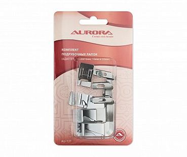 Aurora Комплект подрубочных лапок (адаптер, лапки 6, 16, 22 мм) Aurora Комплект подрубочных лапок (адаптер, лапки 6, 16, 22 мм)