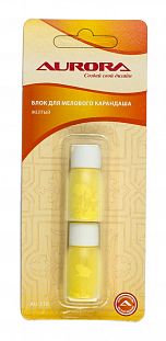 Aurora Блок запасной для мелового карандаша желтый