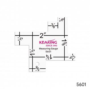 Пластиковая измерительная линейка Kearing