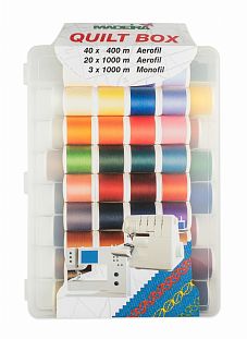 Madeira Набор Aerofil №120-Monofil 40/60 (20шт*1000м, 40шт*400м, 3шт*1000м)