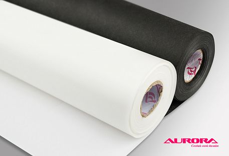 Aurora Флизелин неклеевой отрывной 50 гр,белый, ширна 100 см, рулон 10м