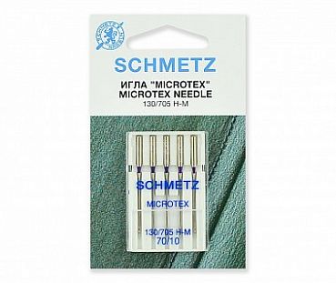 Schmetz Иглы микротекс(особо острые)130/705H-M №70