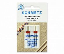 Schmetz Иглы стандартные двойные  130/705H ZWI №90/4,0 2шт